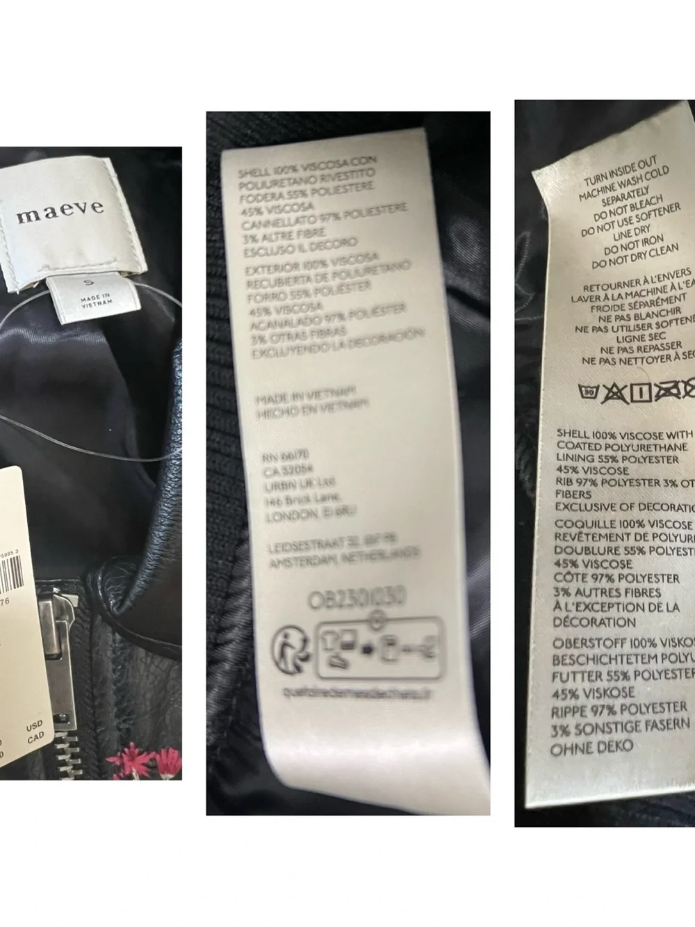 Anthropologie Embroidered Jacket S